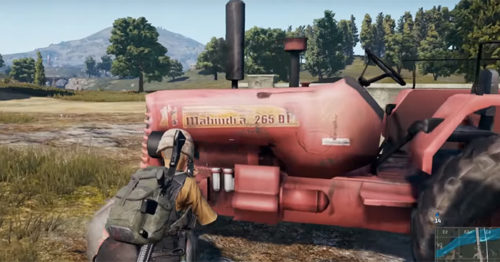 PUBG’s Mahindra Tractor