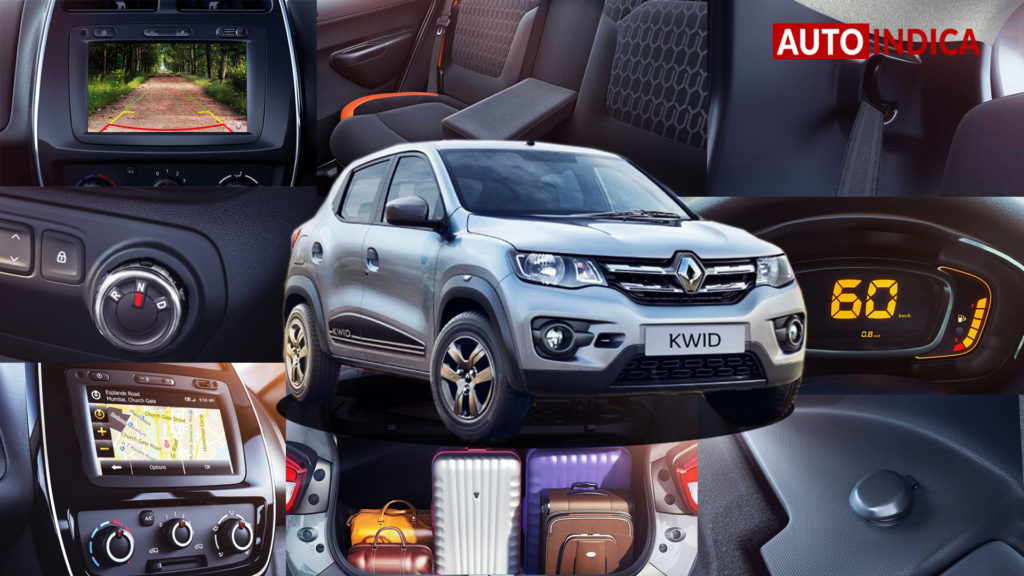 Renault Kwid Interior Gives Necessary Nutrition In Small