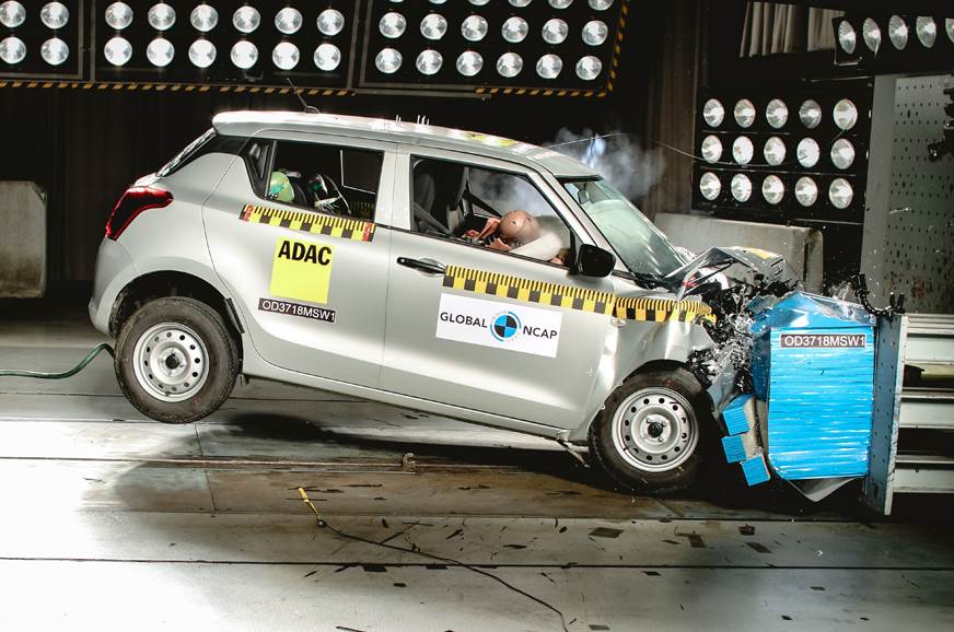 Maruti Suzuki Swift Scores Only Two Star In Global Ncap Crash Test