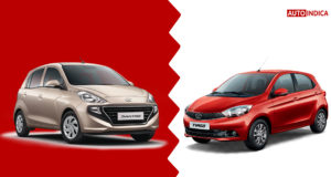 New Hyundai Santro vs Tata Tiago
