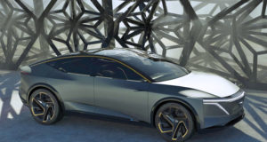Nissan electric sedan concept IMs