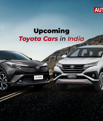 Upcoming Toyota cars in India