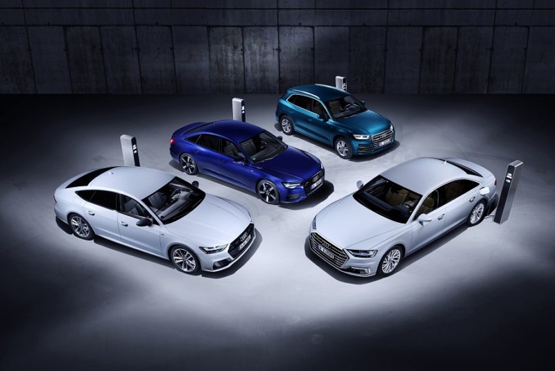 Audi Q5, A6, A7 und A8