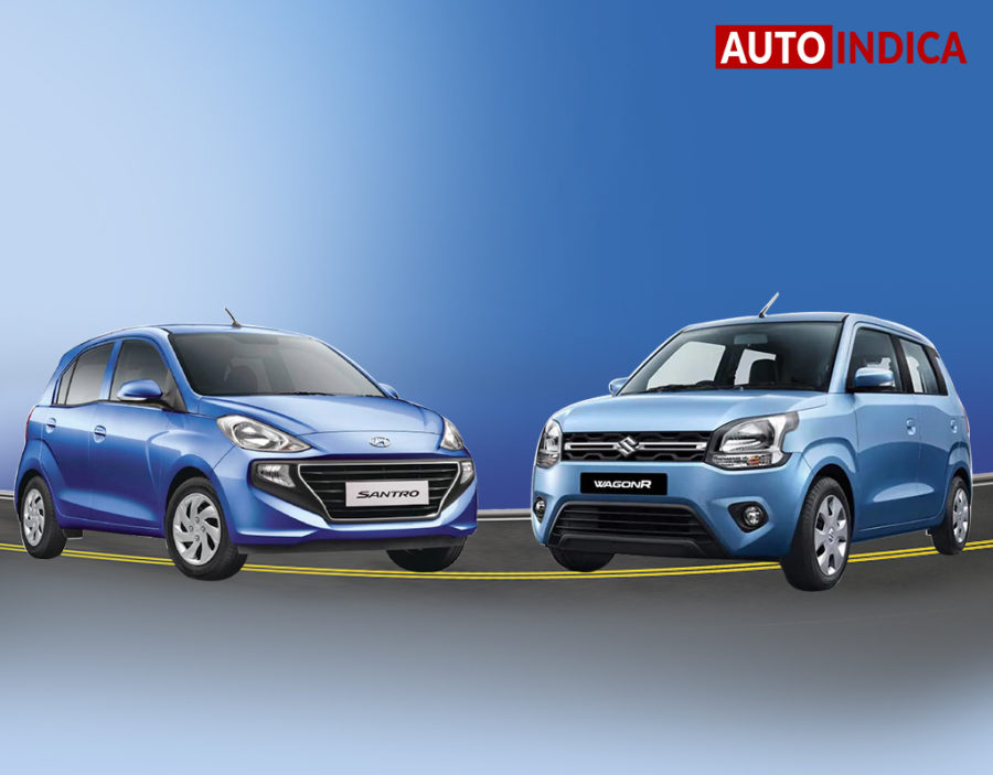 Maruti WagonR vs Hyundai Santro