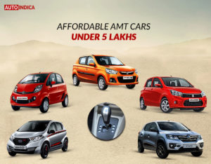 Affordable AMT cars under 5 lakhs