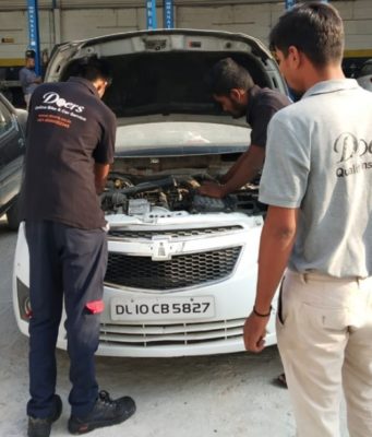 New startup in town making car servicing easy for you Doers Car Servicing