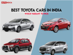 Best Toyota cars in India - Choose your variant