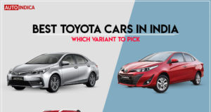 Best Toyota cars in India - Choose your variant