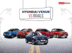 Hyundai Venue vs rivals - AutoIndica