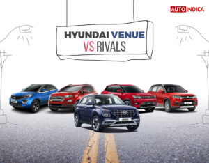 Hyundai Venue vs rivals - AutoIndica