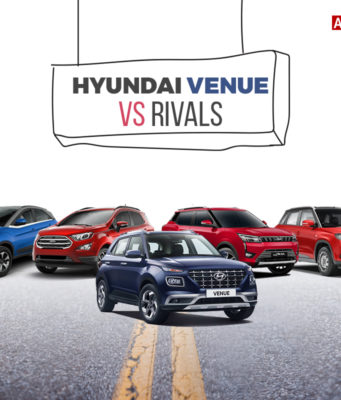 Hyundai Venue vs rivals - AutoIndica