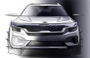 Kia SP SUV sketch