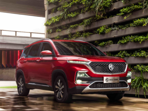 MG Hector hybrid SUV