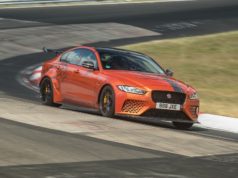 Jaguar XE Project 8 nurburgring lap autoindica