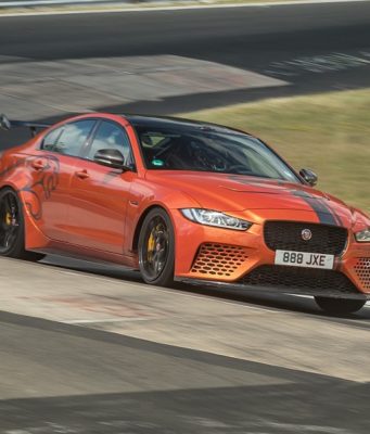 Jaguar XE Project 8 nurburgring lap autoindica