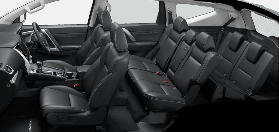 Mitsibishi Pajero Sport seats autoindica