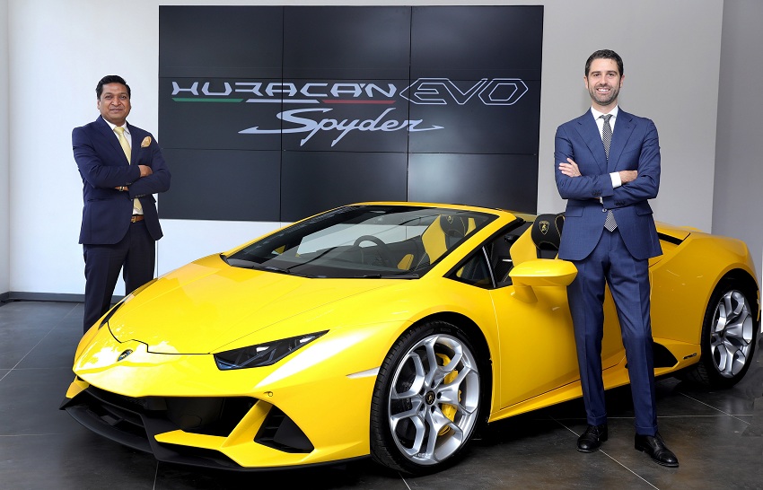 Lamborghini Huracan Evo Spyder AutoIndica