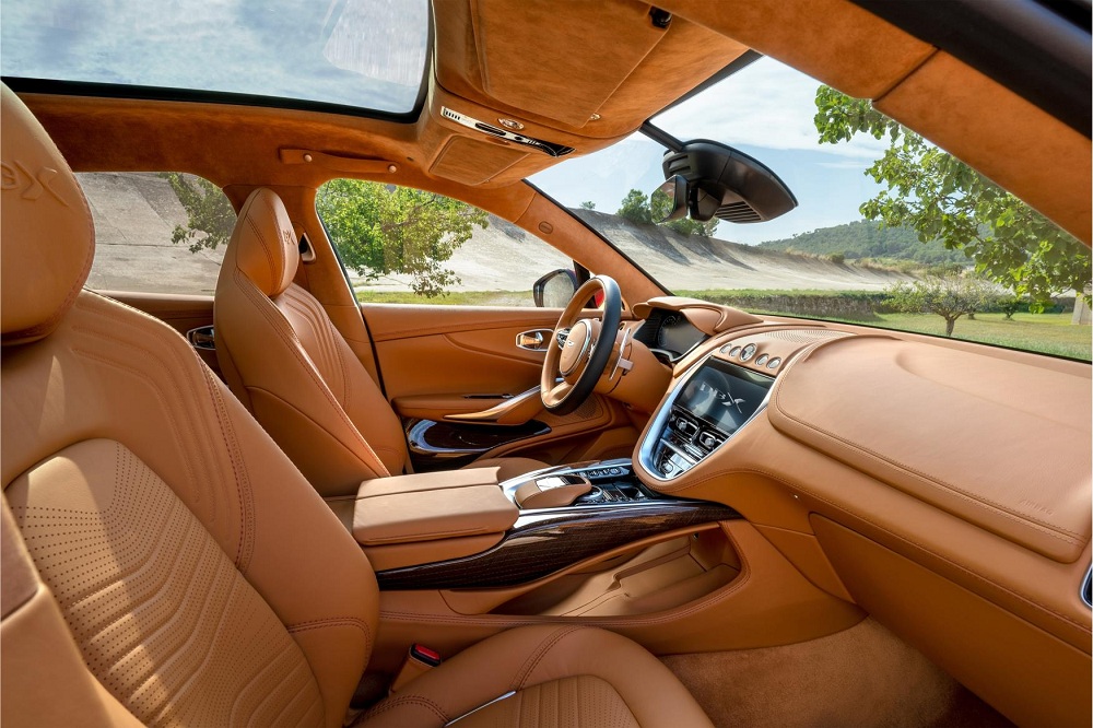 aston martin dbx interior autoindica